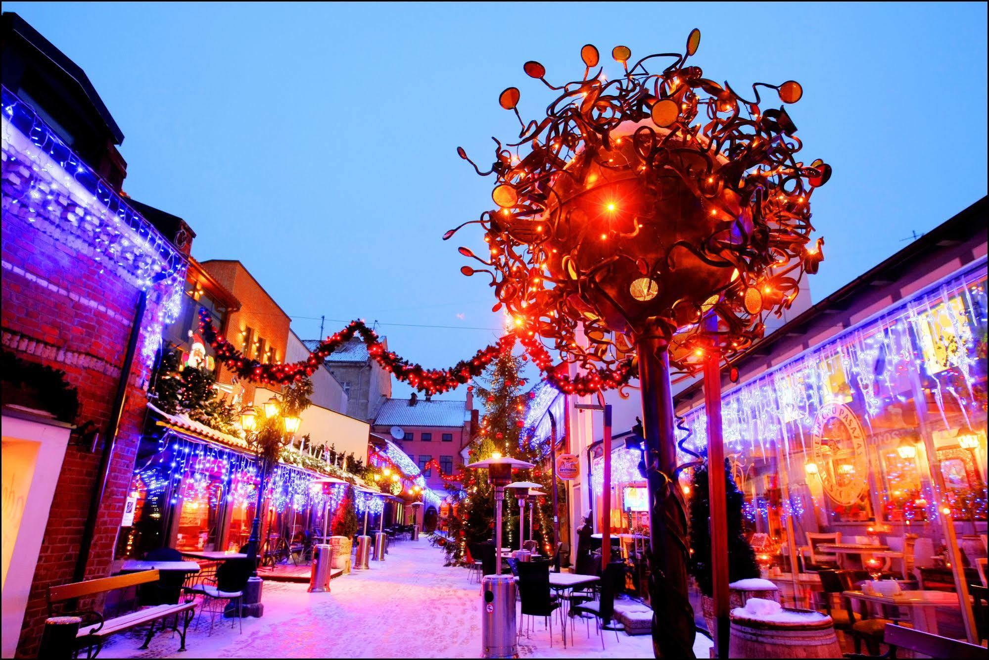 Friedricho Pasazas Hotel Klaipeda Luaran gambar